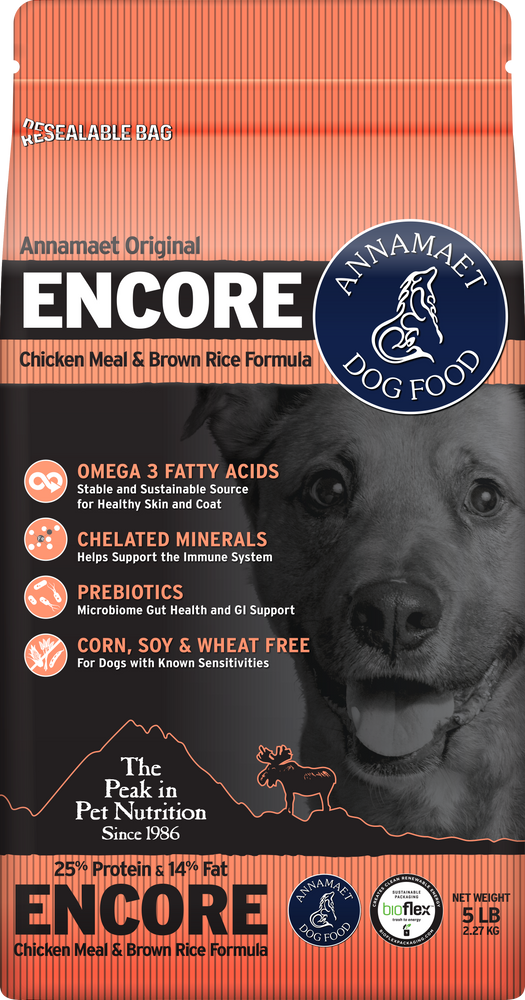 Annamaet Original Grains Dog Dry Food Medium & Large Breed (Encore)