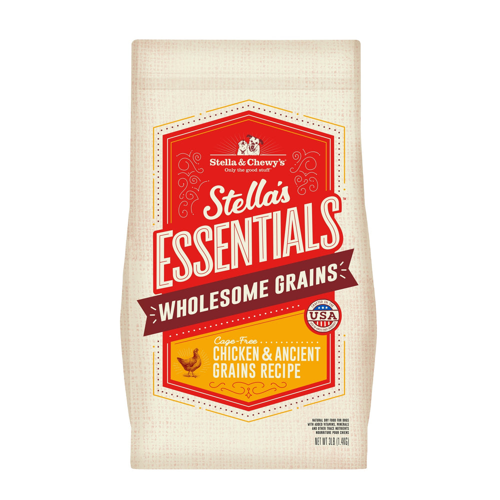 Stella & Chewy's Essential Ancestral Grains Dog Dry Food Cage-Free Chicken