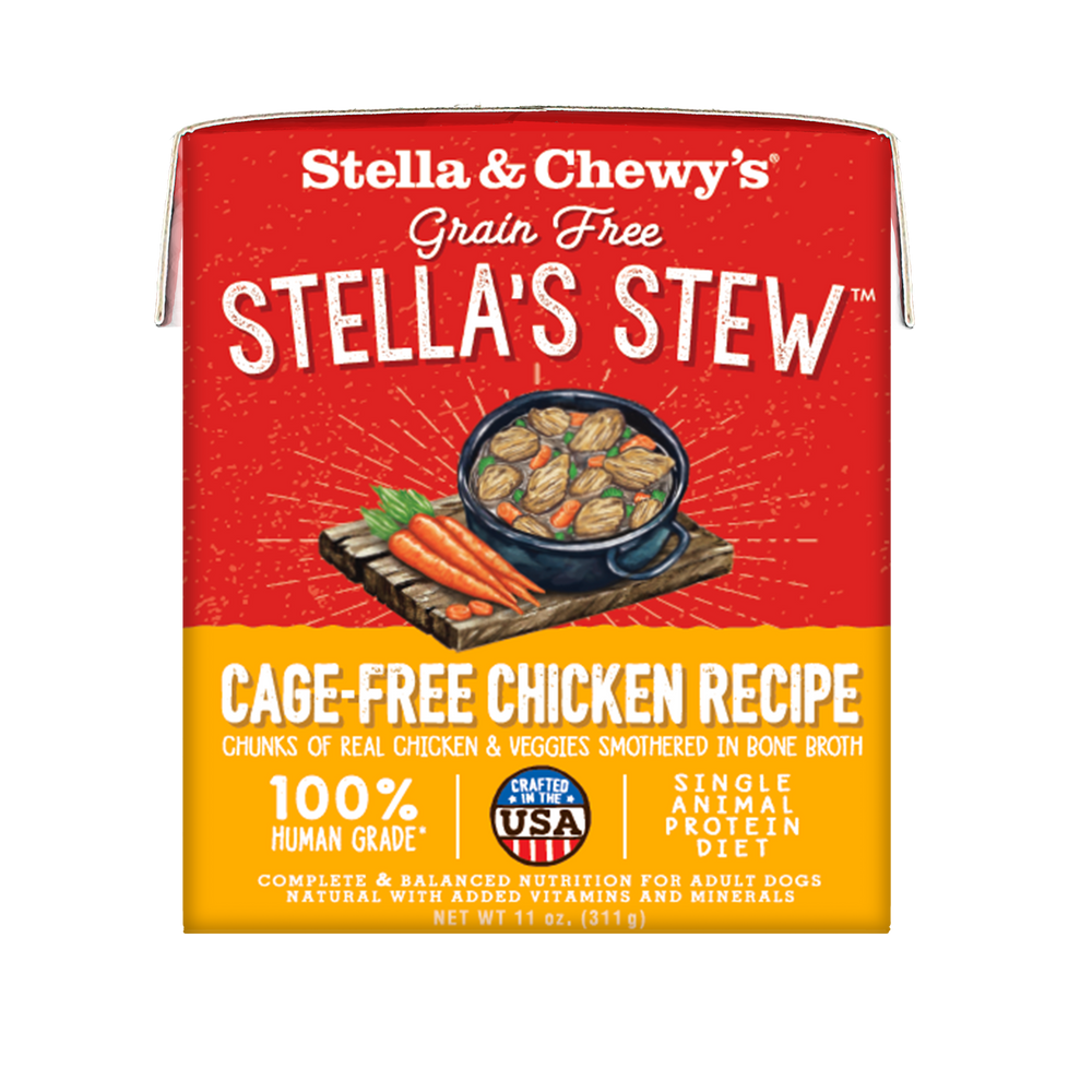 Stella & Chewy's Stew Dog Wet Food Cage-Free Chicken