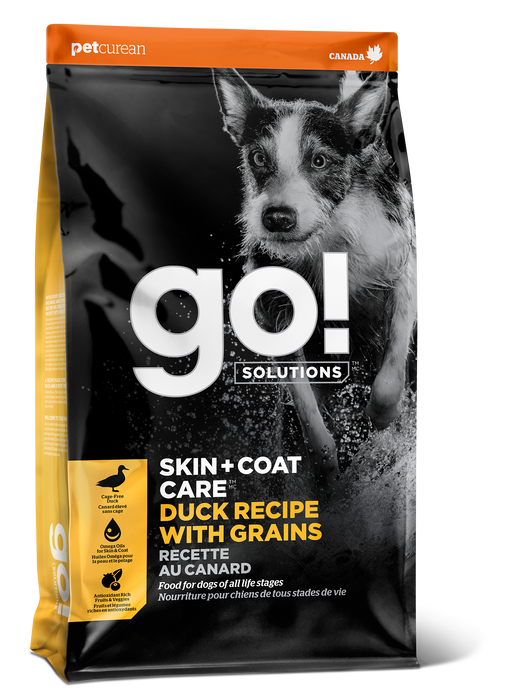Petcurean GO! Sensitivity & Shine Limited Ingredient Grains Dog Dry Food Duck