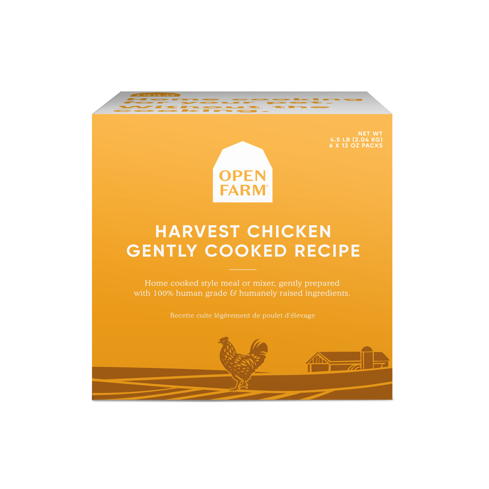 Open Farm Dog Frozen Gently Cooked Food Chicken