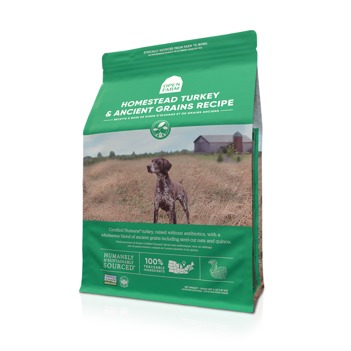 Open Farm Ancient Grains Dog Dry Food Turkey