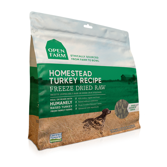 Open Farm Dog Freeze Dried Food Turkey