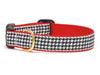 Up Country Dog Collar Houndstooth
