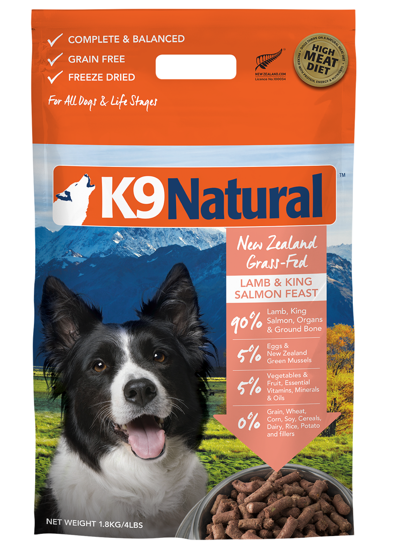 Pet Food With Salmon