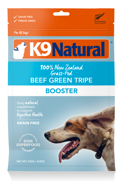 K9 Natural Dog Freeze Dried Food Booster Beef Tripe