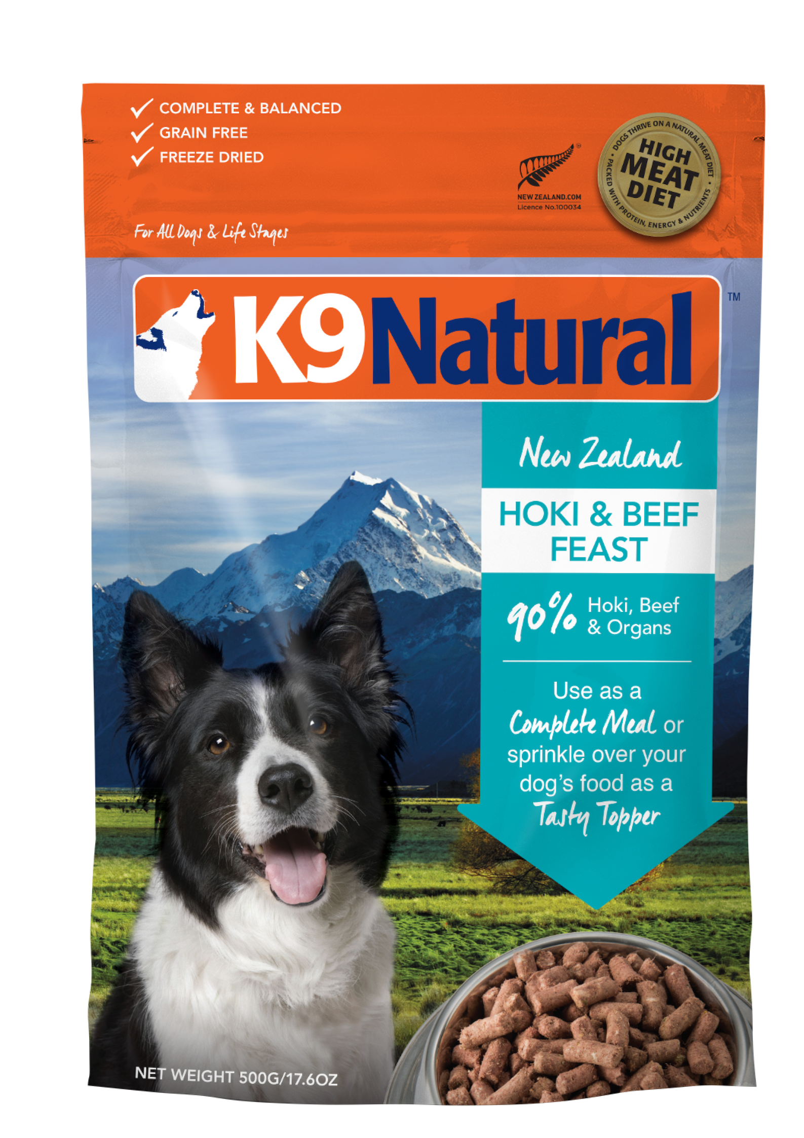 (*)様 K9 Natural 500g （CHICKEN）&（HOKI & B K9 - Chicken Freeze Dried 500g – Higgie's Pet