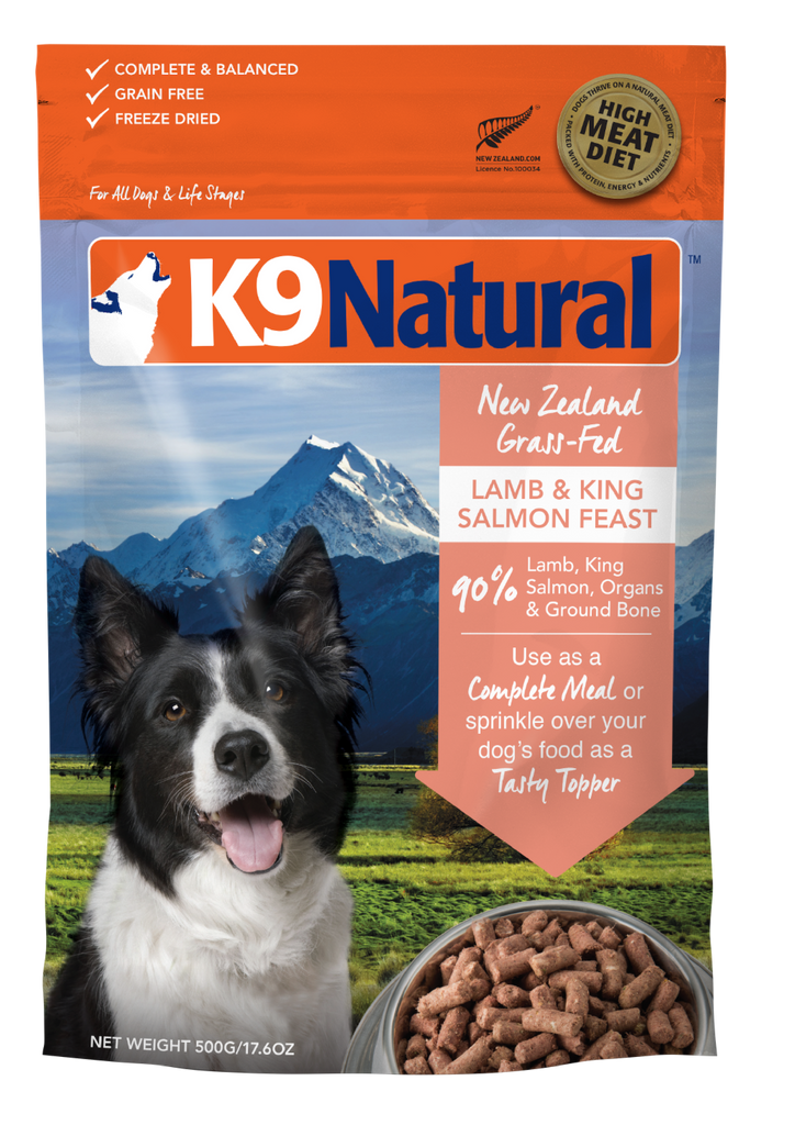 ドッグフード K9 Natural Lamb & King Salmon Feast Lamb & King Salmon Feast Freeze-Dried Dog Food – K9 Natural