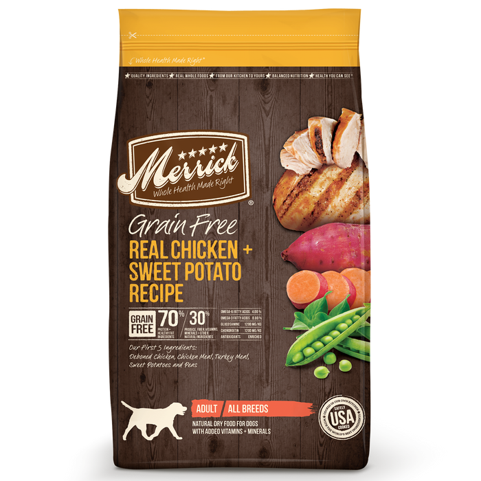 Merrick Grain Free Dog Dry Food Chicken & Sweet Potato