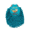 Messy Mutts Grooming Mitt Microfiber Chenille Blue