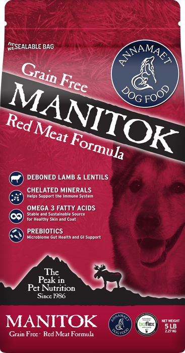 Annamaet Grain Free Dog Dry Food Manitok