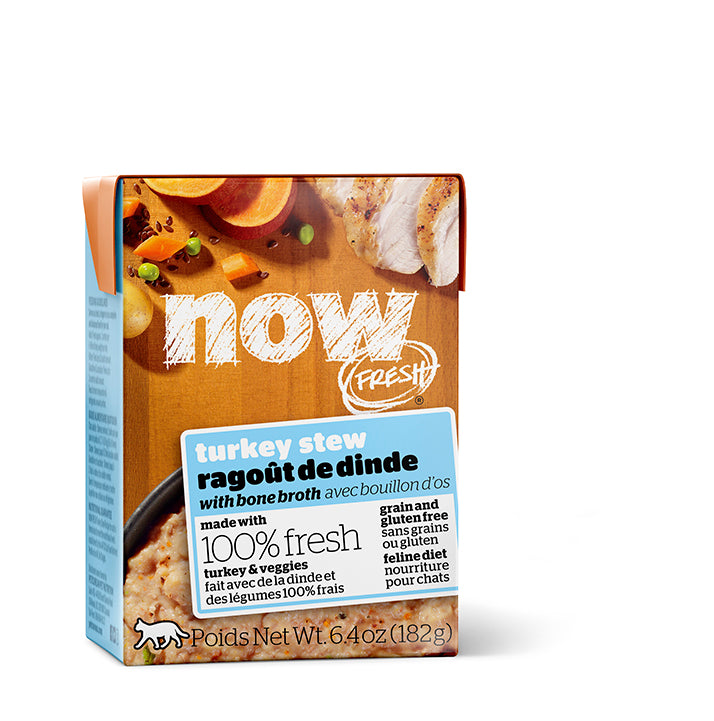 Petcurean Now Fresh Grain Free Cat Wet Food Turkey Stew On Sale At