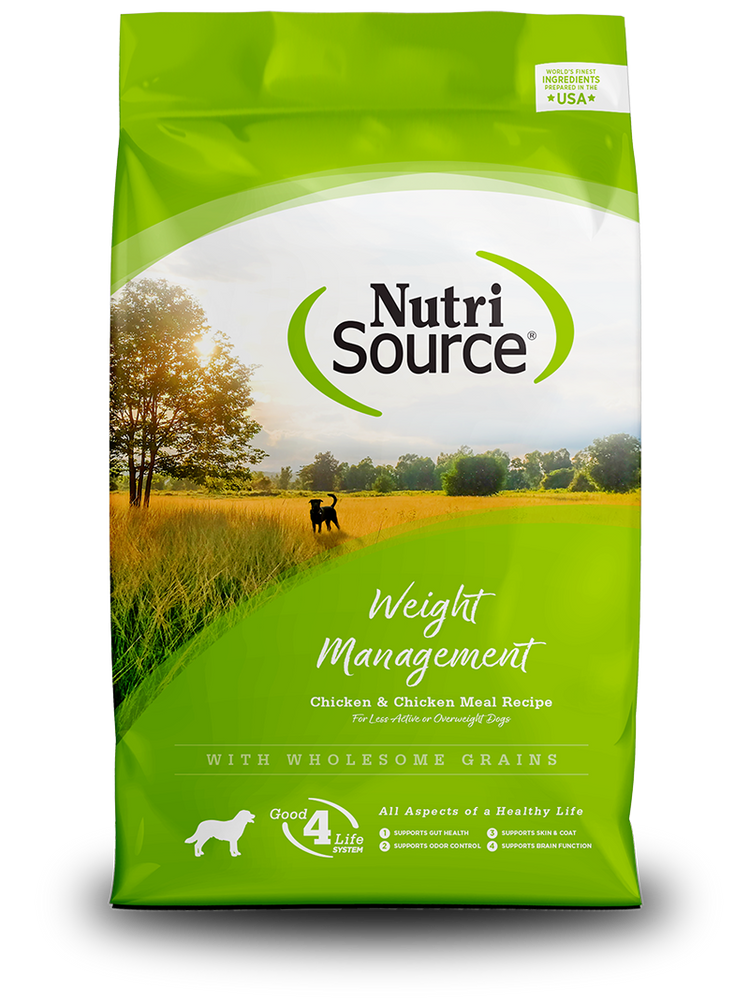 NutriSource Dog Grains Dry Food Weight Management Chicken & Rice