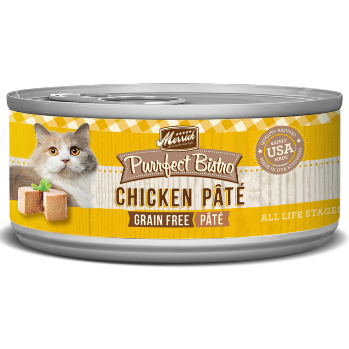 Merrick Purrfect Bistro Cat Can Food Chicken Pate