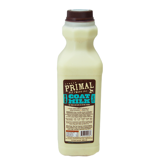Primal Frozen Raw Goat Milk Original