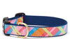 Up Country Dog Collar Pink Madras
