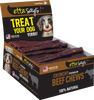 Etta Says Dog Crunchy Jerky Chew Beef, 4" Single