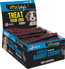 Etta Says Dog Crunchy Jerky Chew Rabbit, 4" 36ct box