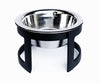 Wrought Iron Wire Tiny Raindrop Raised Single Diner, X-Small (4.25"L-4.25"W-3"H)
