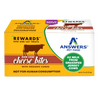 Answers Rewards Frozen Raw Fermented Cow Milk Cheese Treats with Cumin