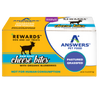 Answers Rewards Frozen Raw Fermented Goat Milk Cheese Treats with Blueberry