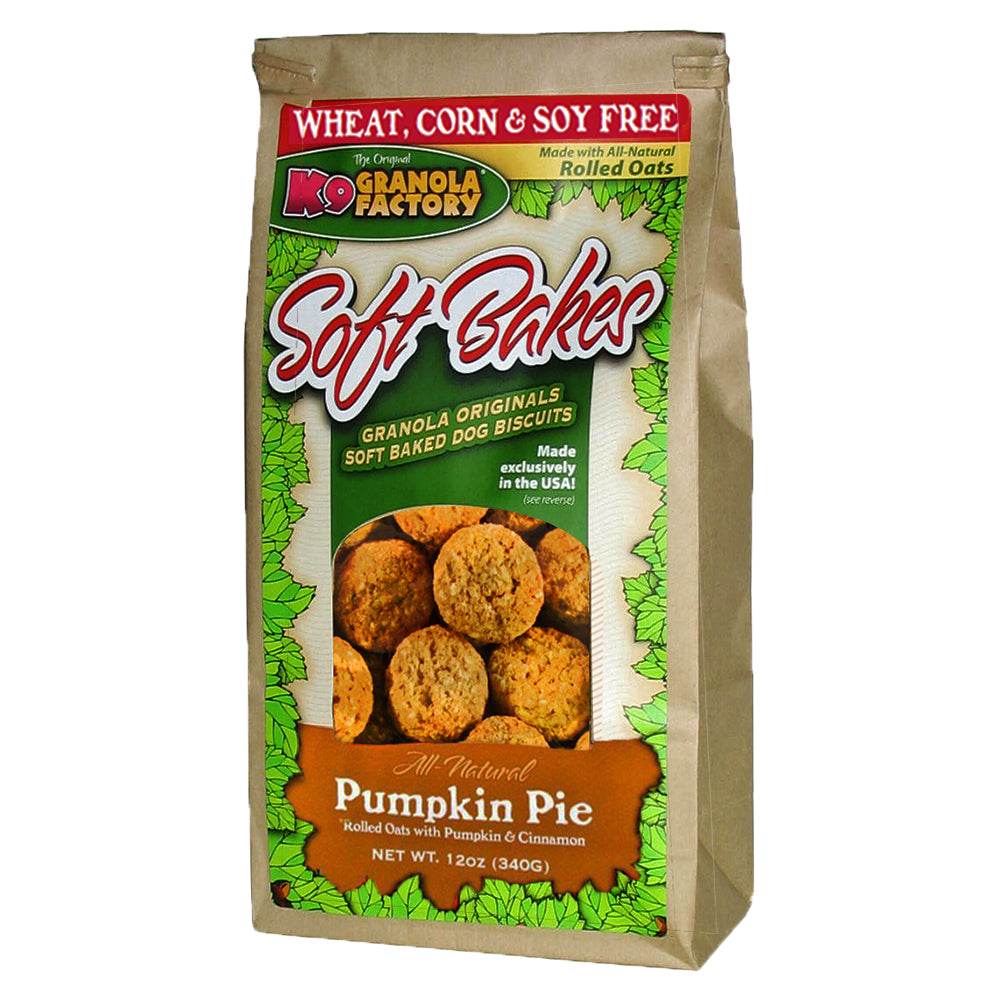 K9 Granola Dog Treats Soft Bakes Pumpkin Pie