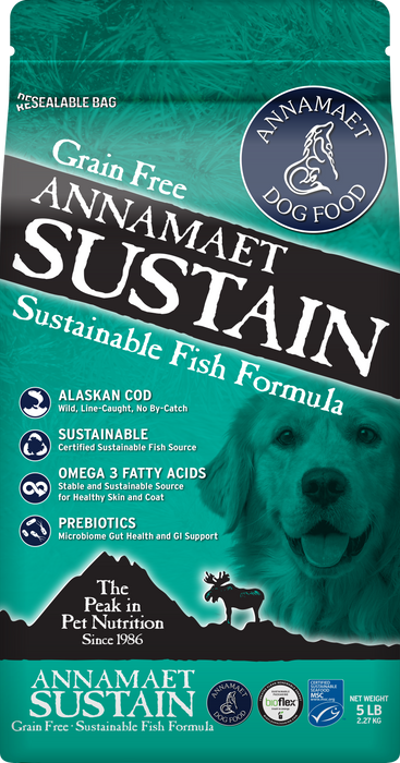Annamaet Grain Free Dog Dry Food Sustain