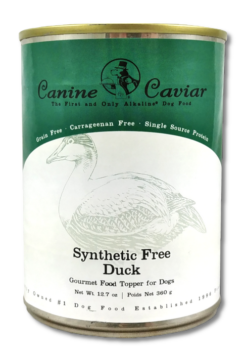 Canine Caviar Dog Grain Free Can Food Synthetic Free Duck