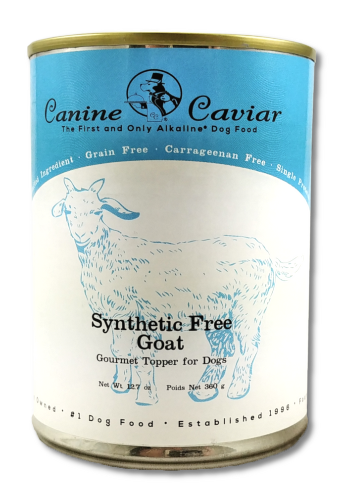 Canine Caviar Dog Grain Free Can Food Synthetic Free Goat