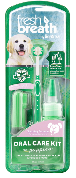Tropiclean Fresh Breath Dog Oral Care Kit