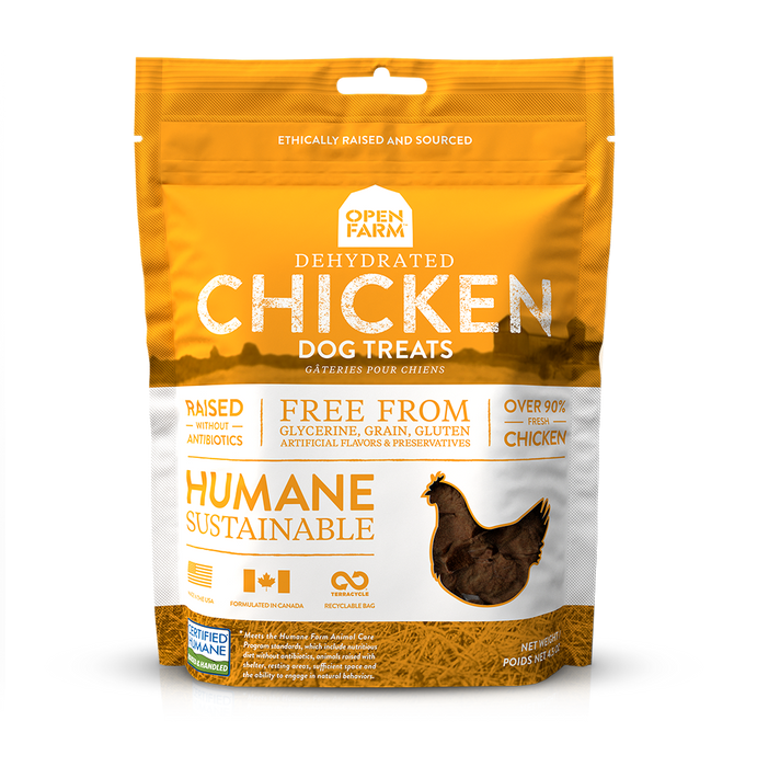 Open Farm Grain Free Dog Treats Chicken