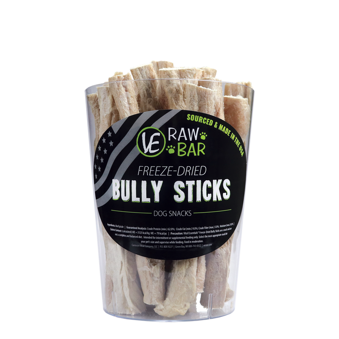 Vital Essentials Dog Freeze Dried Raw Bar Bully Stick (5")