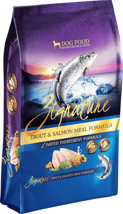 Zignature Grain Free Dog Dry Food Limited Ingredient Trout & Salmon