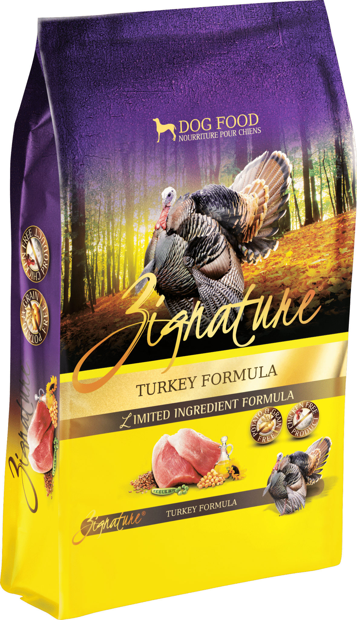 Zignature Grain Free Dog Dry Food Limited Ingredient Turkey On