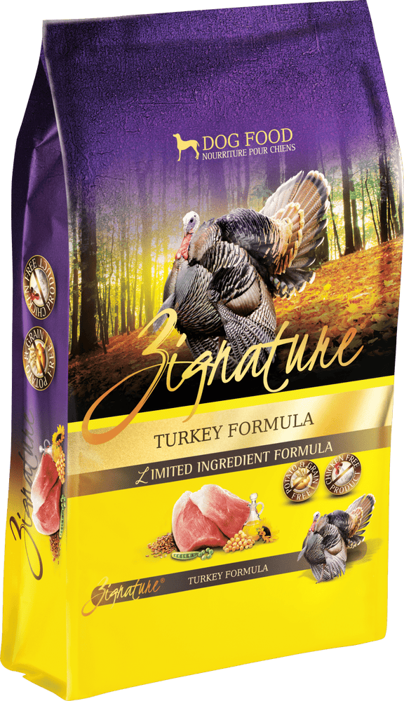 Zignature Grain Free Dog Dry Food Limited Ingredient Turkey