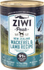 Ziwi Peak Grain Free Dog Can Food Mackerel & Lamb