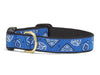 Up Country Dog Collar Blue Bandana