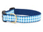 Up Country Dog Collar Blue Gingham