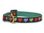 Up Country Cat Collar Colorful Hearts