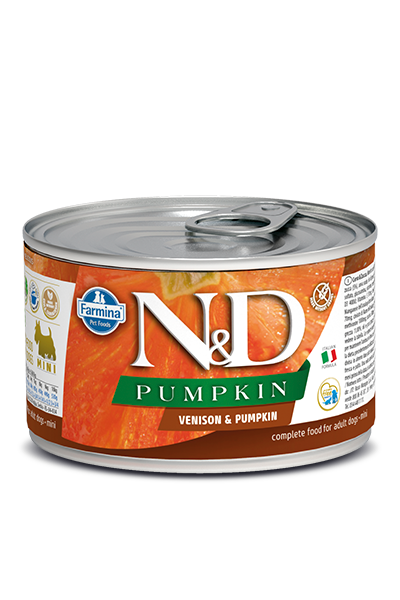 Farmina N&D Pumpkin Grain Free Dog Can Food Venison Mini