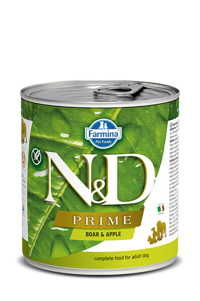 Farmina N&D Prime Grain Free Dog Can Food Boar & Apple Med/Maxi