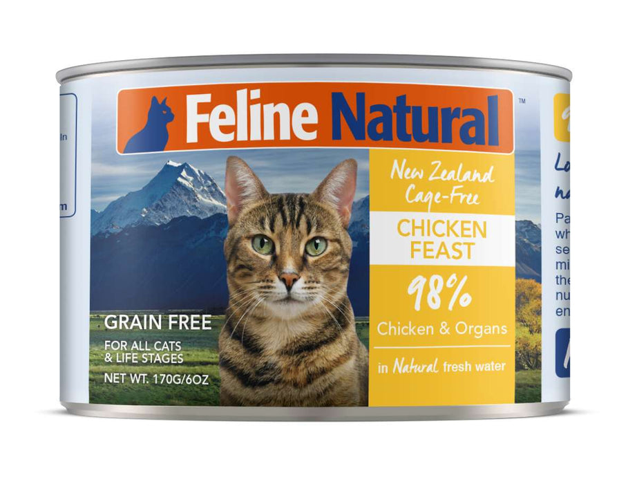 Feline Natural Grain Free Cat Can Food Chicken