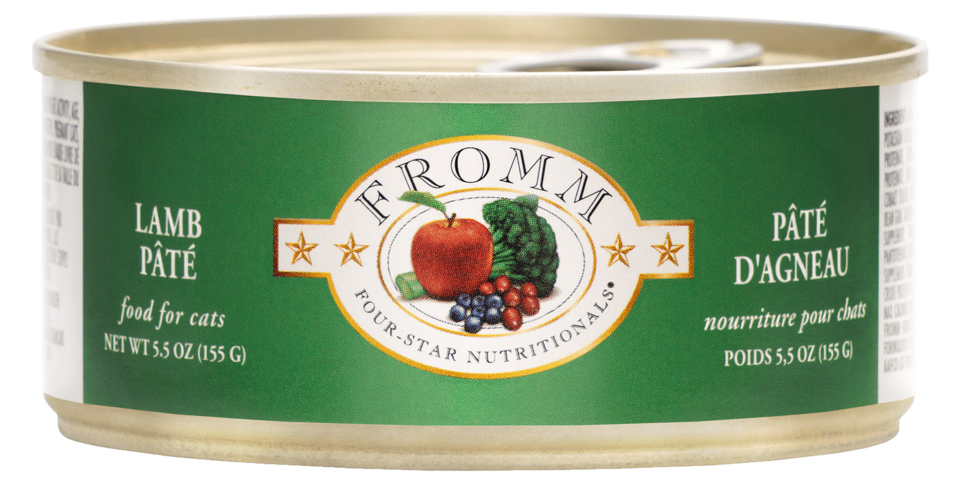 Fromm Four Star Grains Cat Can Food, Pate Lamb