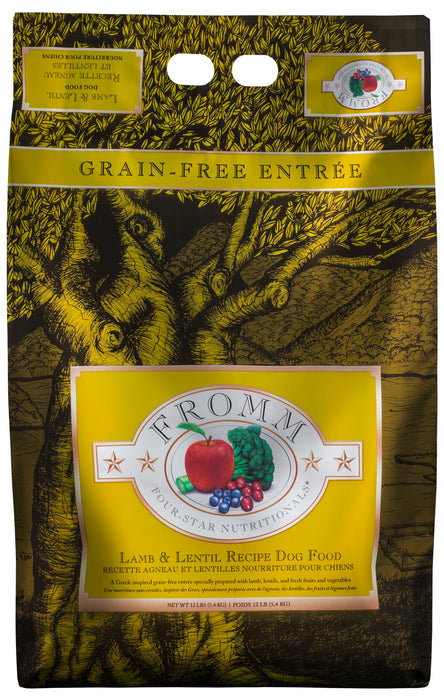 Fromm Four Star Grain Free Dog Dry Food Lamb & Lentil