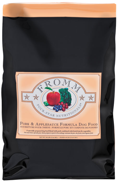 Fromm Four Star Grains Dog Dry Food Pork & Applesauce