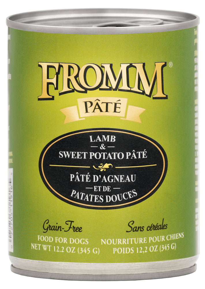 Fromm Grain Free Dog Can Food, Pate Lamb & Sweet Potato