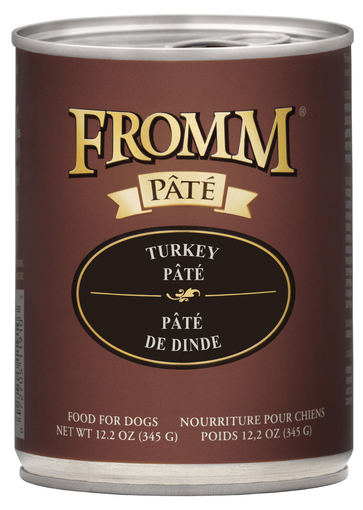 Fromm Grains Dog Can Food, Pate Turkey