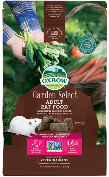 Oxbow Garden Select Adult Rat Food, 2.5lb