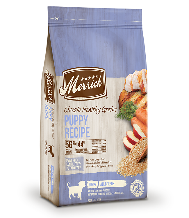 Merrick Classic Healthy Grains Dog Dry Food Puppy Chicken Rice