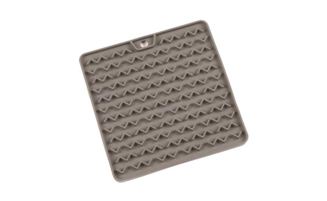 Messy Mutts Large Silicone Mat Light Grey